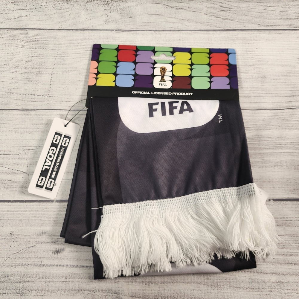 FIFA World Cup 2026 Official Licensed Soccer Fan Scarf GOAL SCF26BK16 NWT